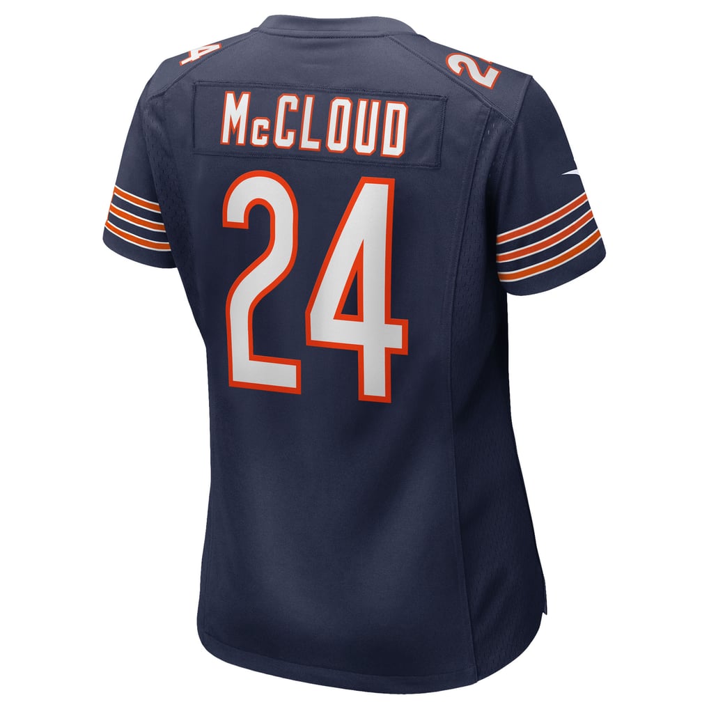 Women's Chicago Bears Nick McCloud Nike Navy Team Game Jersey - Image 4