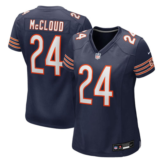 Women's Chicago Bears Nick McCloud Nike Navy Team Game Jersey - Image 1