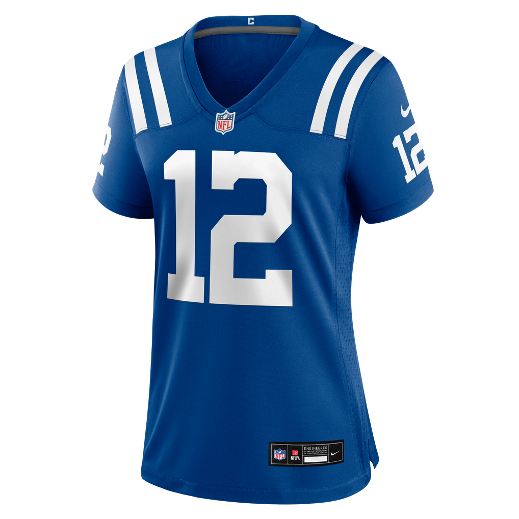 Women's Indianapolis Colts Nick Westbrook-Ikhine Nike Royal Team Game Jersey - Image 7