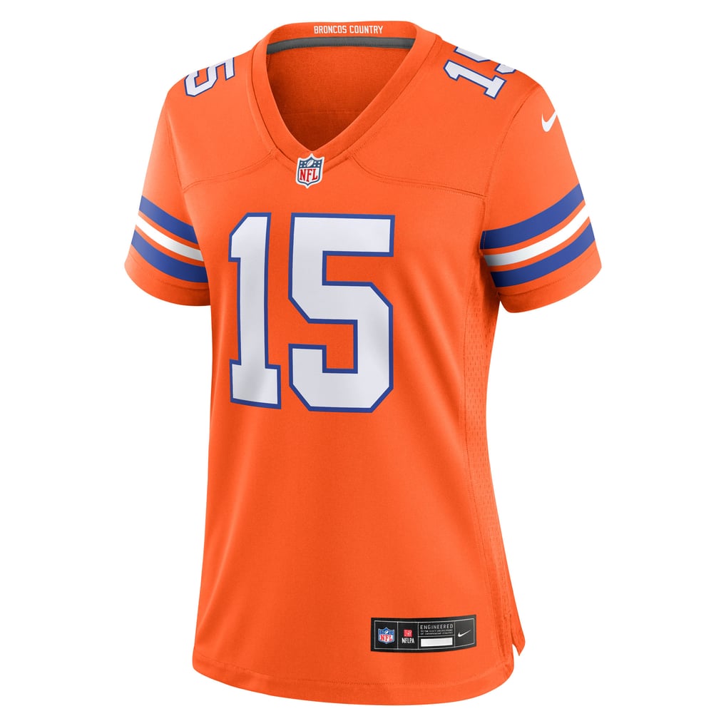 Women's Denver Broncos Nik Bonitto Nike  Orange Alternate 2 Mile High Collection 1977 Throwback Game Jersey - Image 3