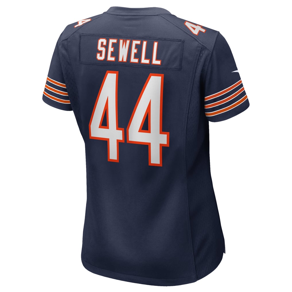 Women's Chicago Bears Noah Sewell Nike Navy Game Jersey - Image 4
