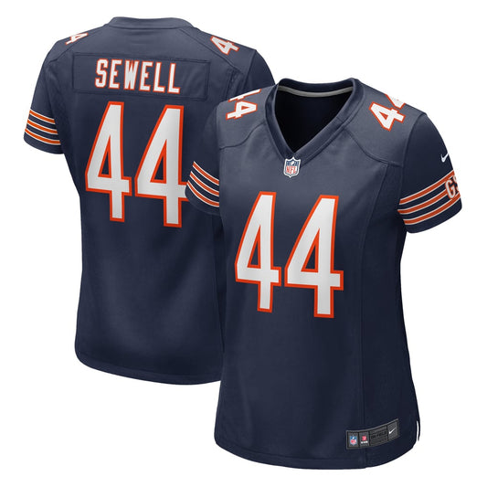 Women's Chicago Bears Noah Sewell Nike Navy Game Jersey - Image 1