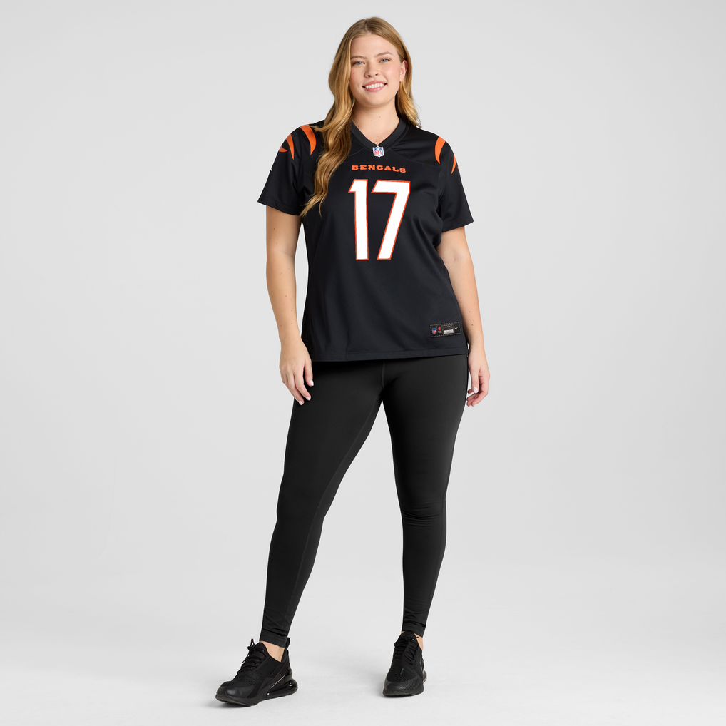 Women's Cincinnati Bengals Noah Thomas Nike Black Team Game Jersey - Image 5