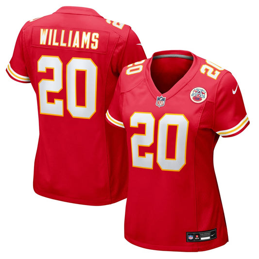 Women's Kansas City Chiefs Nohl Williams Nike  Red Team Game Jersey - Image 1