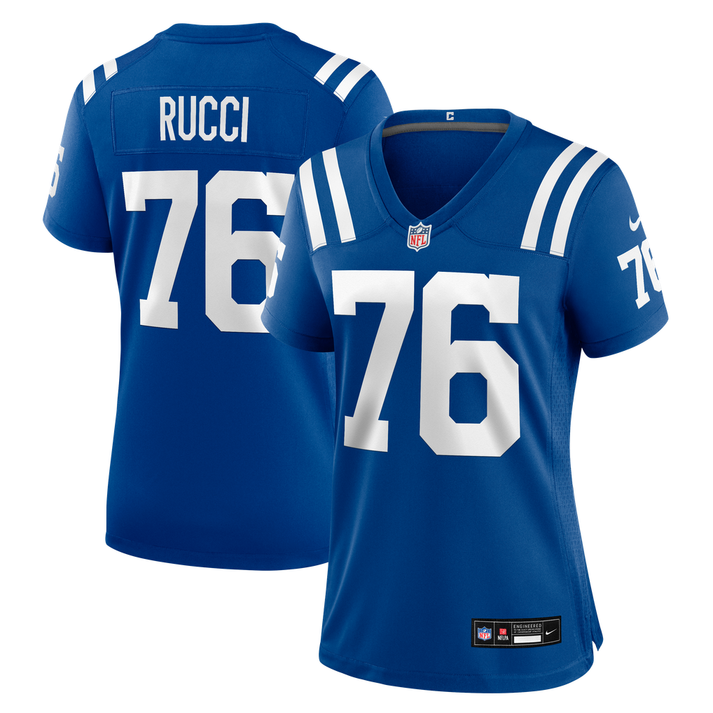 Women's Indianapolis Colts Nolan Rucci Nike Royal Team Game Jersey - Image 2