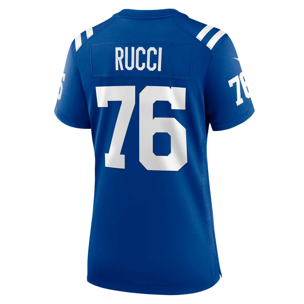 Women's Indianapolis Colts Nolan Rucci Nike Royal Team Game Jersey - Image 8