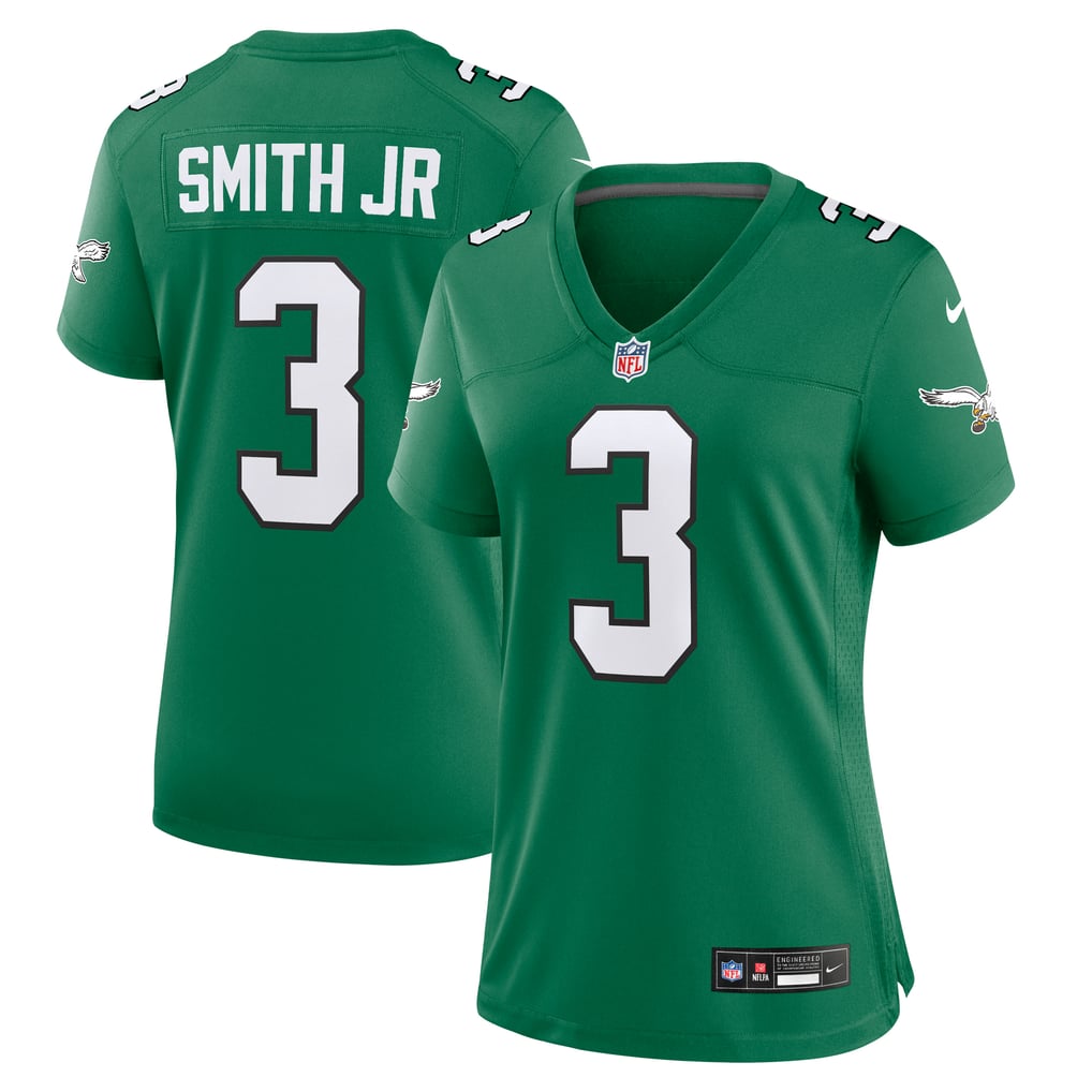 Women's Philadelphia Eagles Nolan Smith Nike  Kelly Green Alternate Game Jersey - Image 2