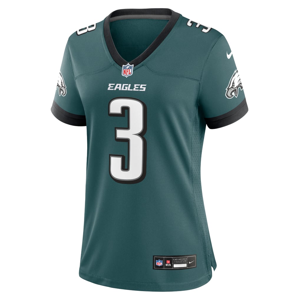 Women's Philadelphia Eagles Nolan Smith Nike Midnight Green Team Game Jersey - Image 3