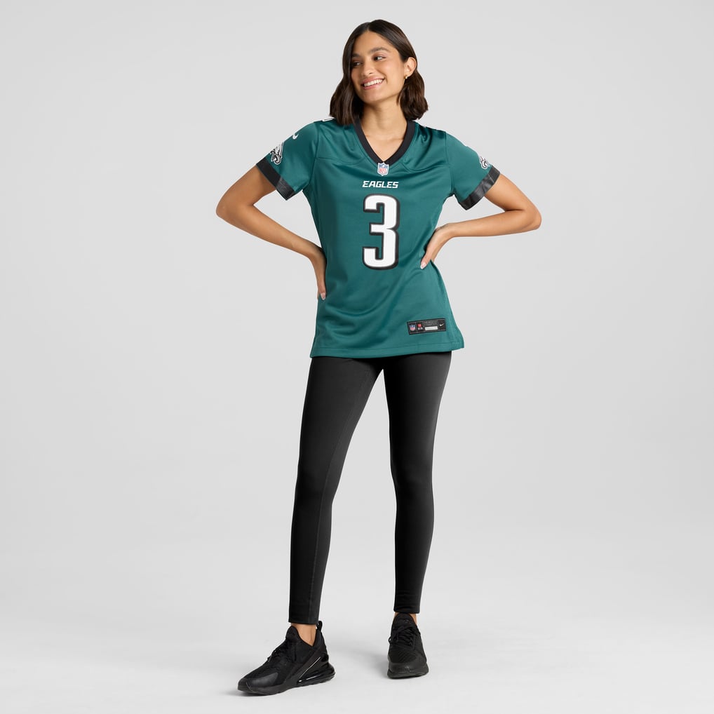 Women's Philadelphia Eagles Nolan Smith Nike Midnight Green Team Game Jersey - Image 5