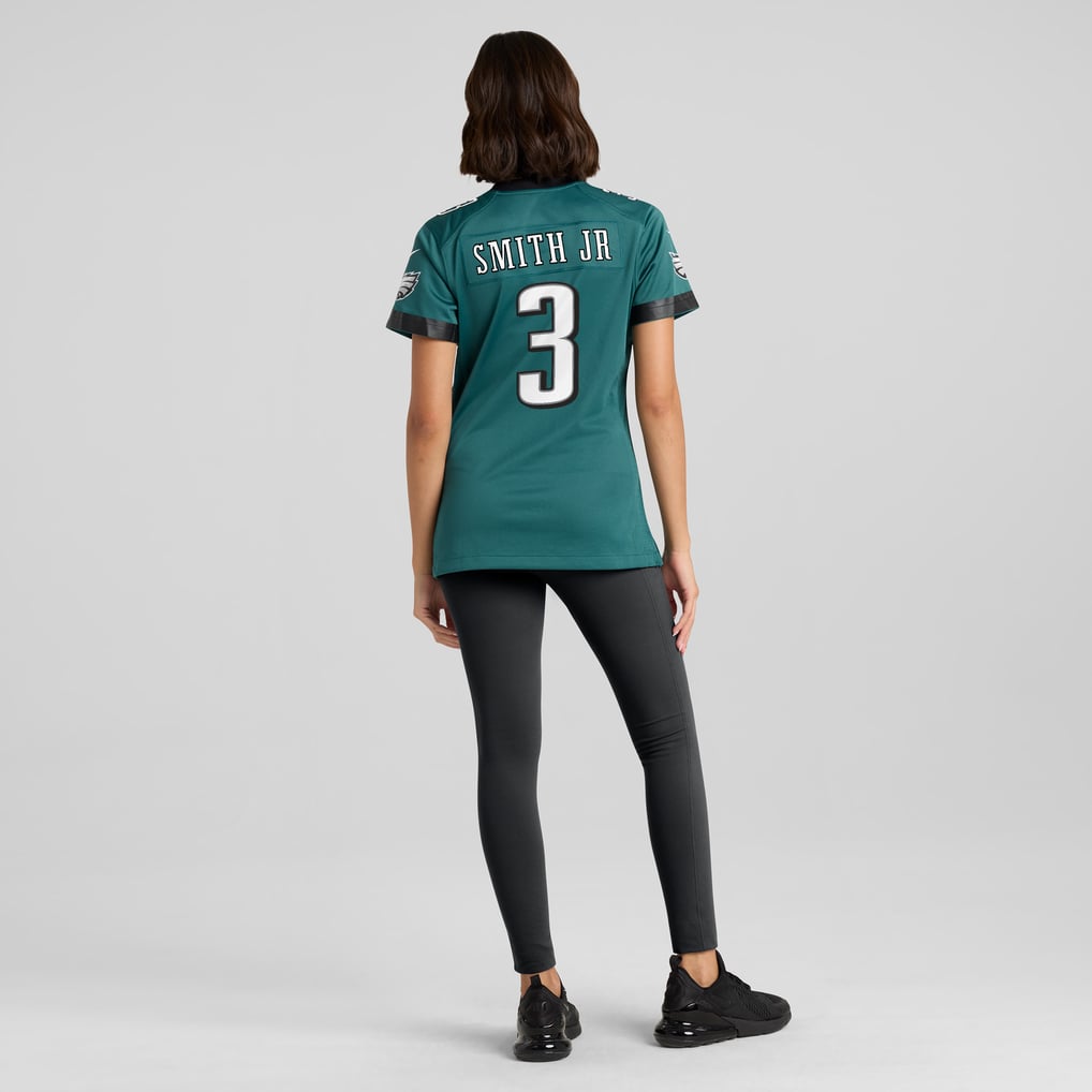 Women's Philadelphia Eagles Nolan Smith Nike Midnight Green Team Game Jersey - Image 6