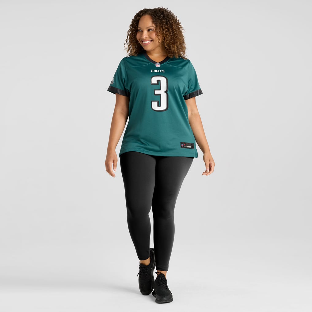 Women's Philadelphia Eagles Nolan Smith Nike Midnight Green Team Game Jersey - Image 7