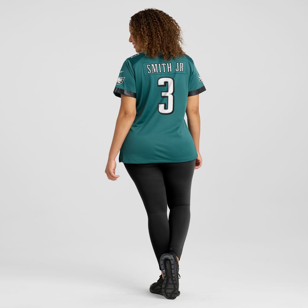 Women's Philadelphia Eagles Nolan Smith Nike Midnight Green Team Game Jersey - Image 8