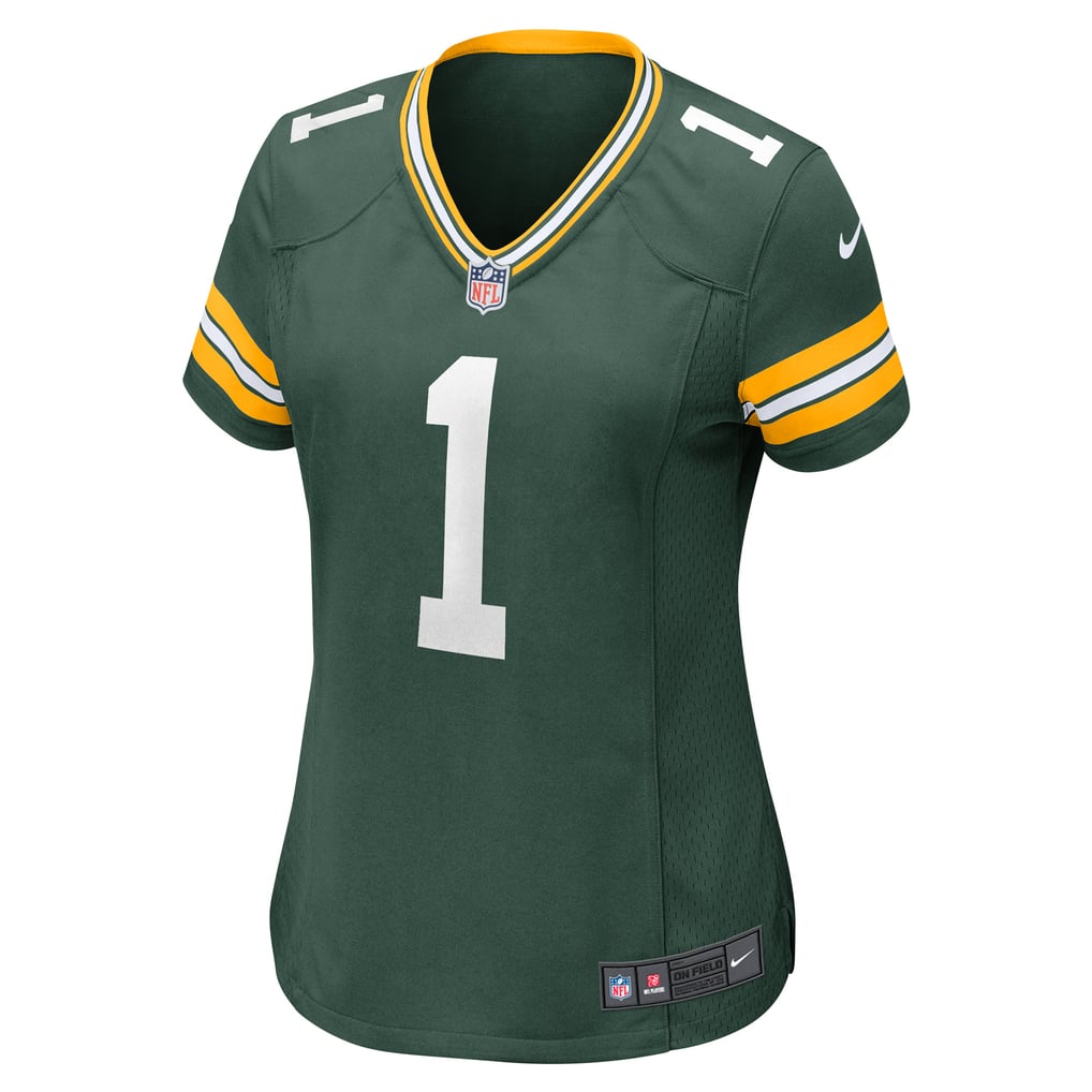 Women's Green Bay Packers Number 1 Bride Nike Green Game Jersey - Image 3