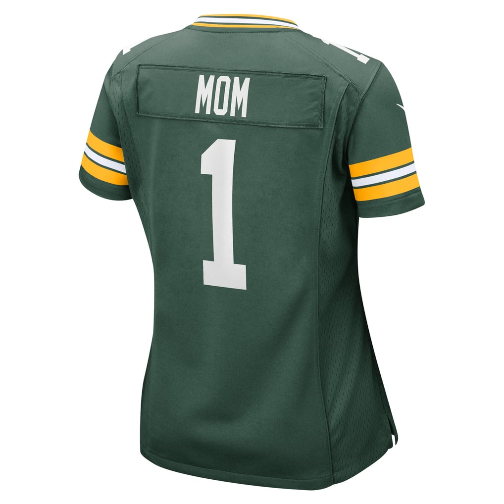 Women's Green Bay Packers Number 1 Mom Nike Green Game Jersey - Image 4