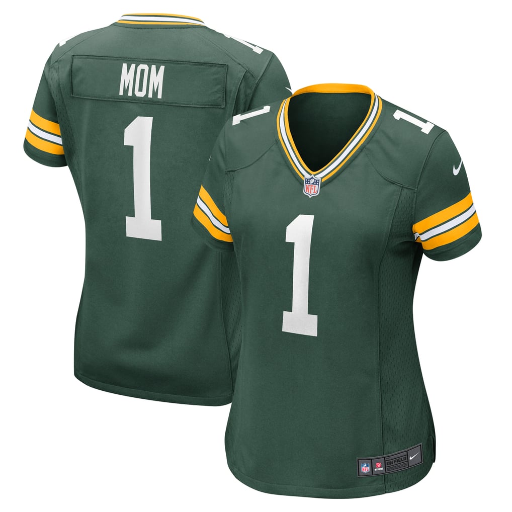 Women's Green Bay Packers Number 1 Mom Nike Green Game Jersey - Image 1
