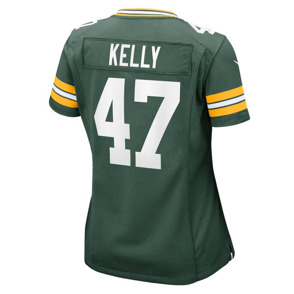 Women's Green Bay Packers Nyjalik Kelly Nike Green Team Game Jersey - Image 6