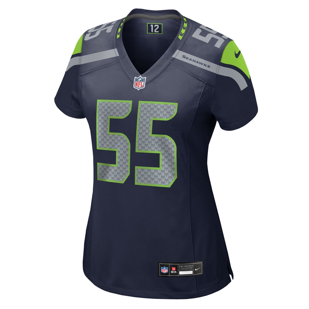 Women's Seattle Seahawks Olu Oluwatimi Nike  College Navy Team Game Jersey - Image 3