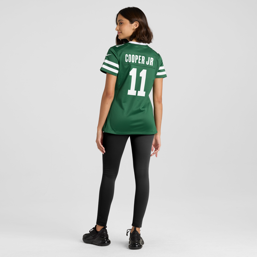 Women's New York Jets Omar Cooper Jr. Nike Legacy Green Team Game Jersey - Image 4