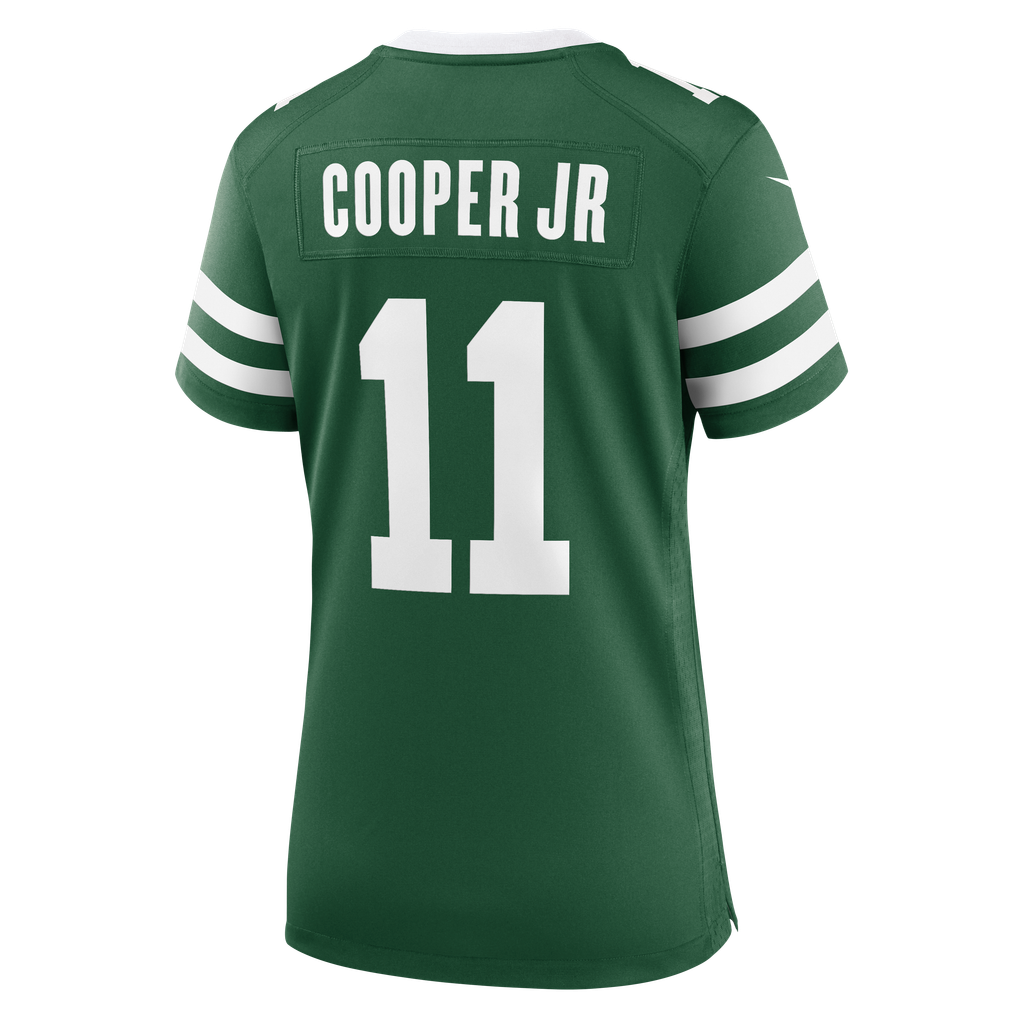 Women's New York Jets Omar Cooper Jr. Nike Legacy Green Team Game Jersey - Image 8