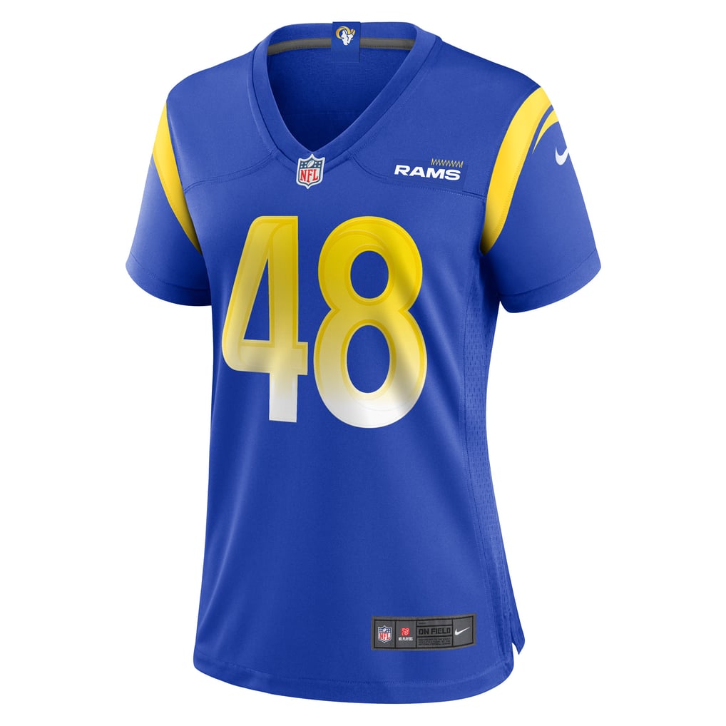 Women's Los Angeles Rams Omar Speights Nike  Royal Game Jersey - Image 3