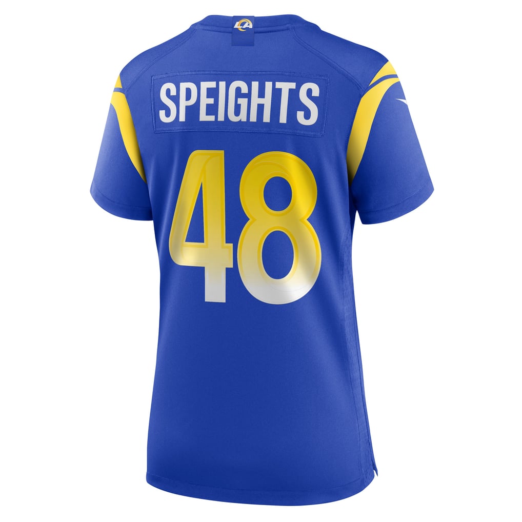 Women's Los Angeles Rams Omar Speights Nike  Royal Game Jersey - Image 4