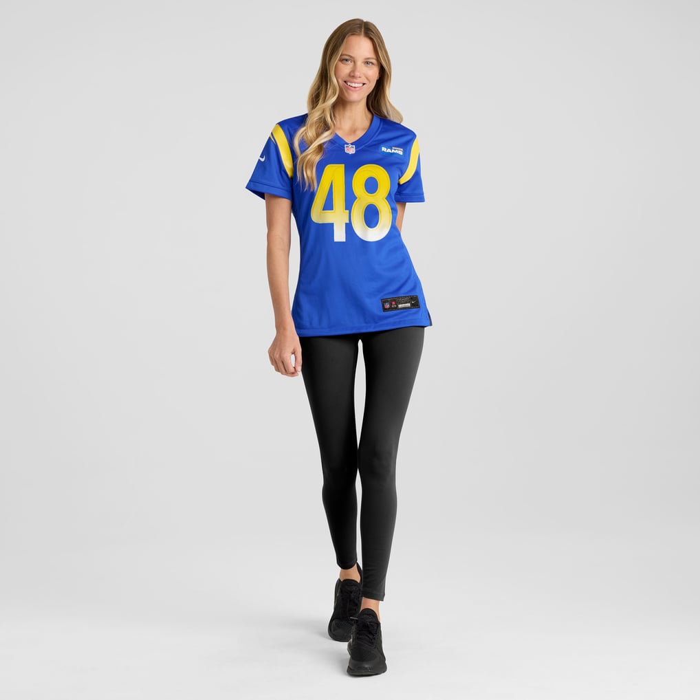 Women's Los Angeles Rams Omar Speights Nike  Royal Game Jersey - Image 5