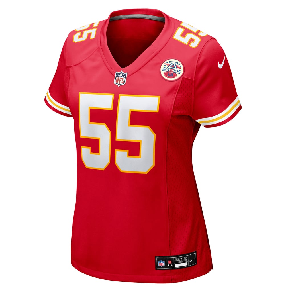 Women's Kansas City Chiefs Omarr Norman-Lott Nike  Red Team Game Jersey - Image 3