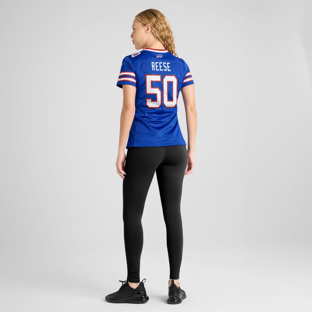 Women's Buffalo Bills Otis Reese Nike Royal Team Game Jersey - Image 4
