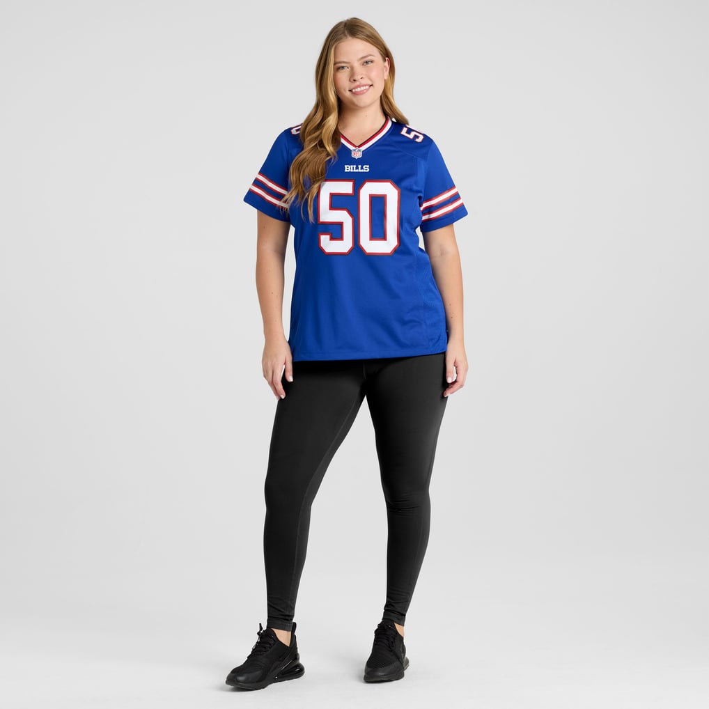 Women's Buffalo Bills Otis Reese Nike Royal Team Game Jersey - Image 5