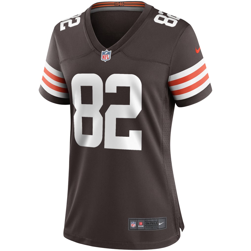 Women's Cleveland Browns Ozzie Newsome Nike Brown Game Retired Player Jersey - Image 3