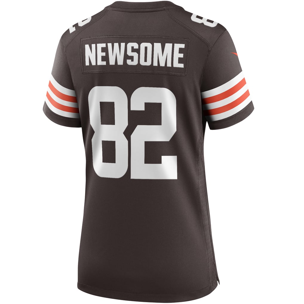 Women's Cleveland Browns Ozzie Newsome Nike Brown Game Retired Player Jersey - Image 4