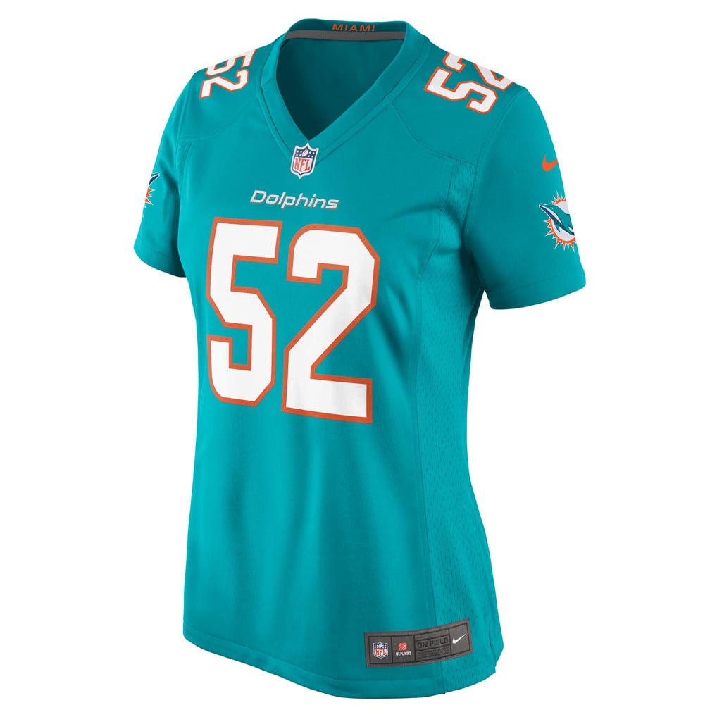 Women's Miami Dolphins Patrick Paul Nike  Aqua  Game Jersey - Image 3