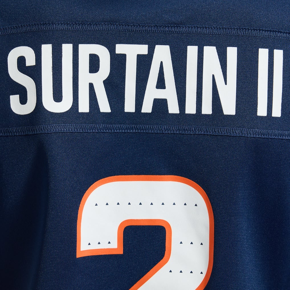 Women's Denver Broncos Patrick Surtain II Nike Navy Alternate Game Jersey - Image 11