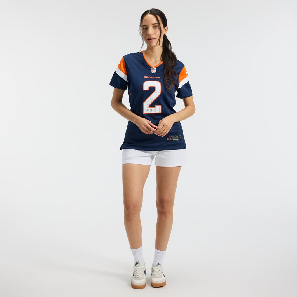 Women's Denver Broncos Patrick Surtain II Nike Navy Alternate Game Jersey - Image 5