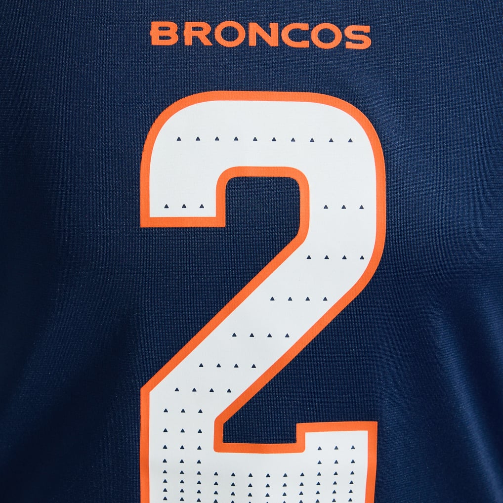 Women's Denver Broncos Patrick Surtain II Nike Navy Alternate Game Jersey - Image 10