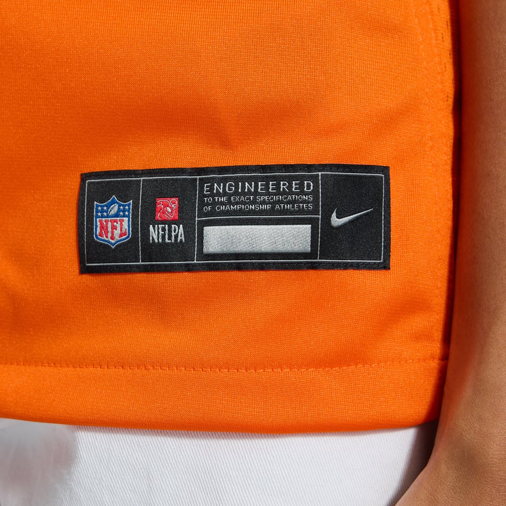 Women's Denver Broncos Patrick Surtain II Nike Orange Mile High Collection 1977 Throwback Player Game Jersey - Image 15