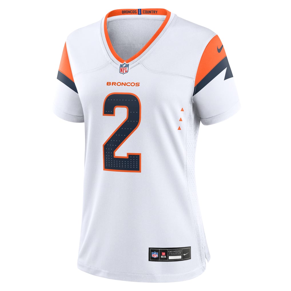 Women's Denver Broncos Patrick Surtain II Nike White Game Jersey - Image 3