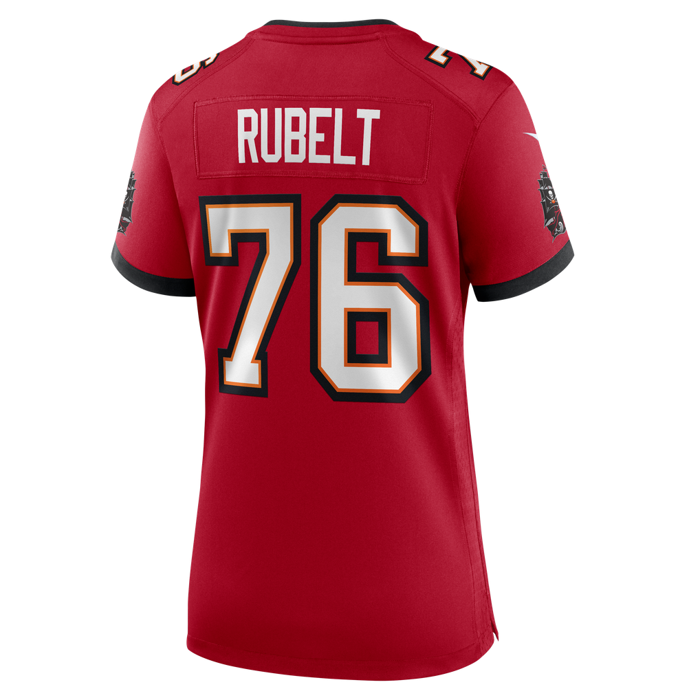 Women's Tampa Bay Buccaneers Paul Rubelt Nike Red Team Game Jersey - Image 8
