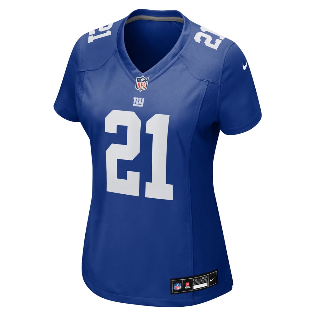 Women's New York Giants Paulson Adebo Nike  Royal Team Game Jersey - Image 3