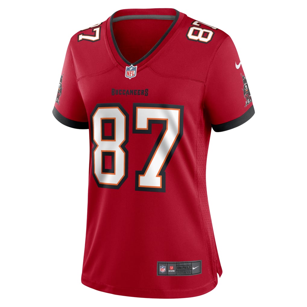 Women's Tampa Bay Buccaneers Payne Durham Nike  Red  Game Jersey - Image 3