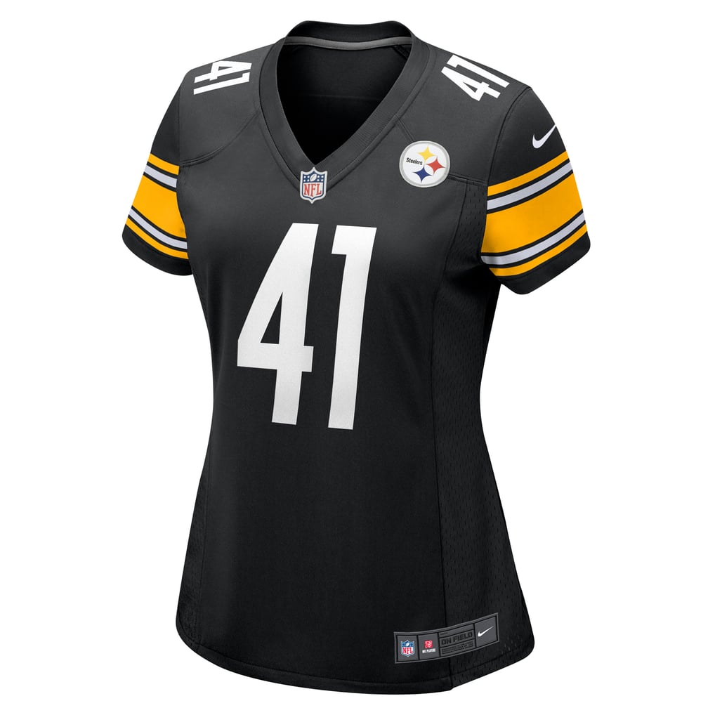 Women's Pittsburgh Steelers Payton Wilson Nike  Black Team Game Jersey - Image 3