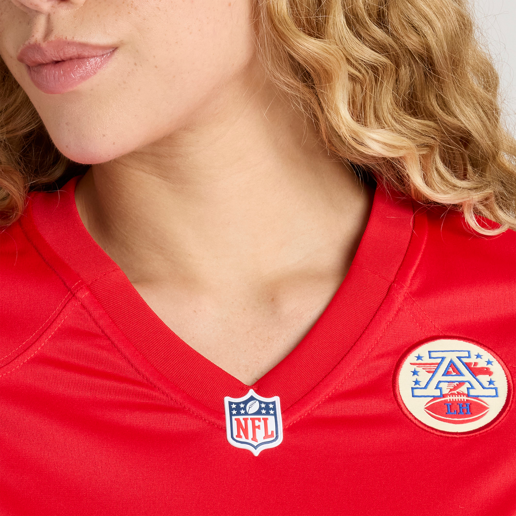 Women's Kansas City Chiefs Peter Woods Nike Red Team Game Jersey - Image 9