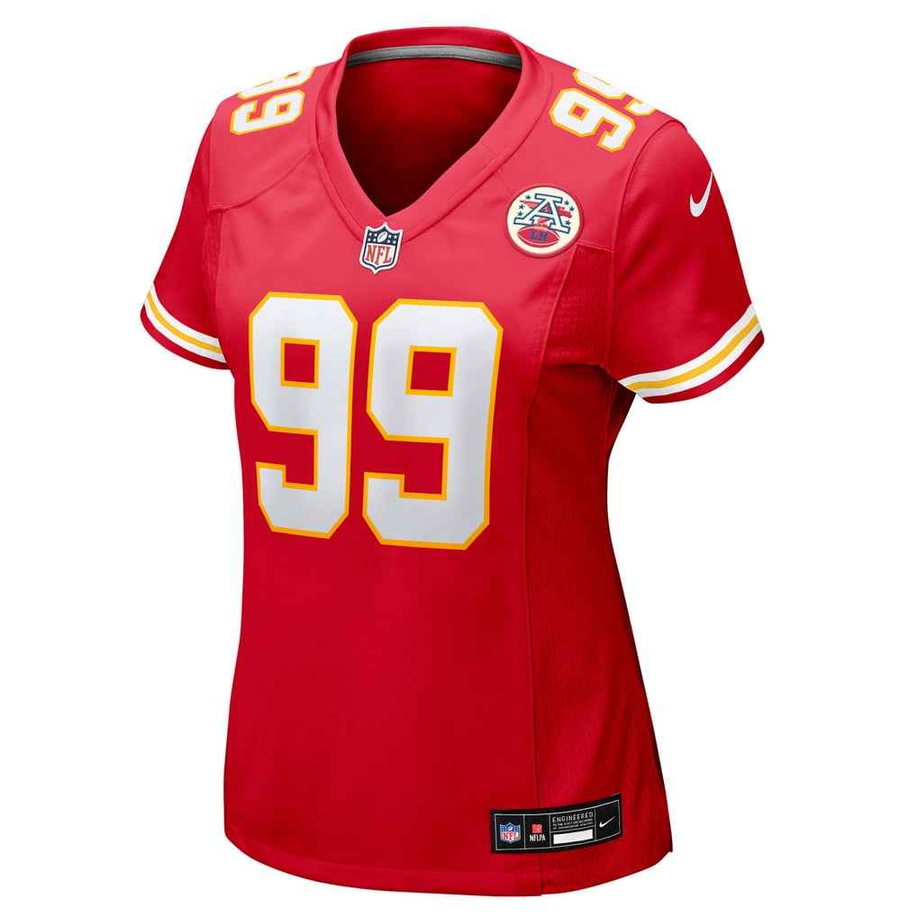 Women's Kansas City Chiefs Peter Woods Nike Red Team Game Jersey - Image 7