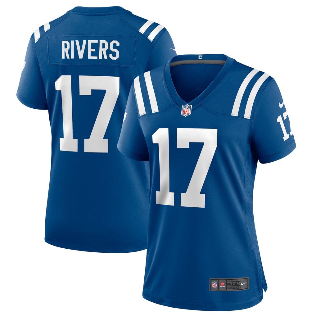 Women's Indianapolis Colts Philip Rivers Nike Royal Game Jersey - Image 1