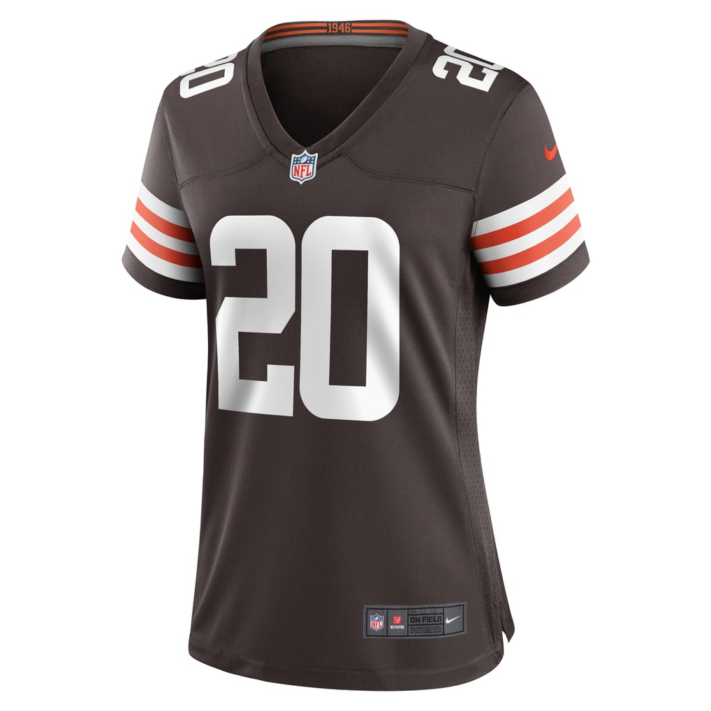 Women's Cleveland Browns Pierre Strong Jr. Nike Brown Team Game Jersey - Image 3