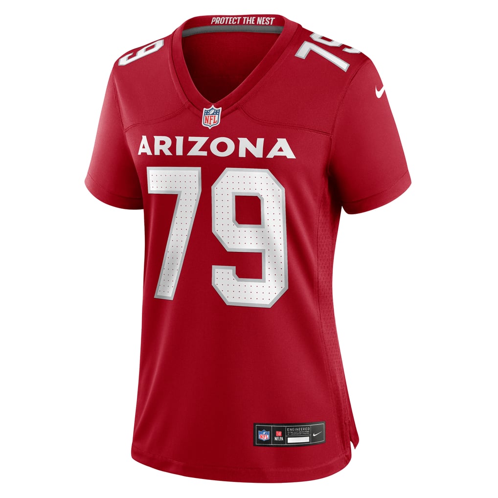 Women's Arizona Cardinals PJ Mustipher Nike  Cardinal Team Game Jersey - Image 3