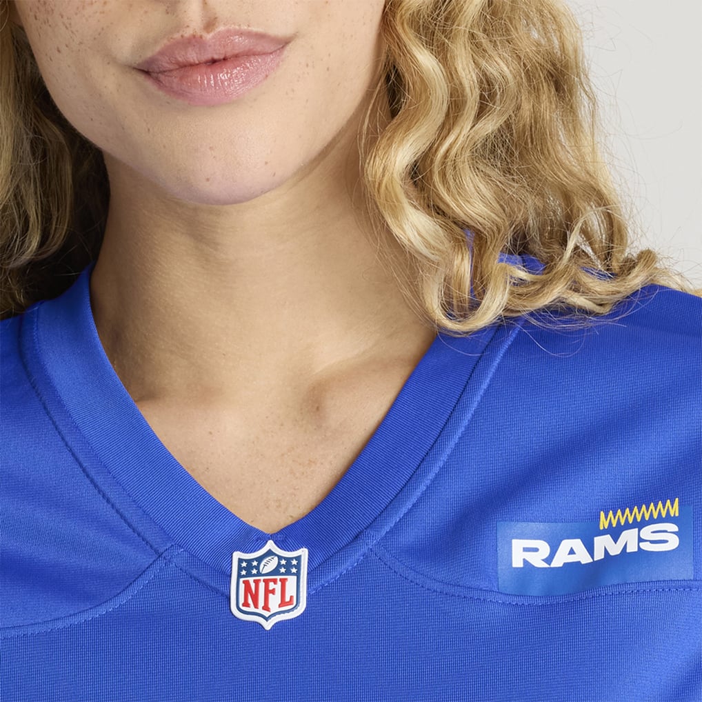 Women's Los Angeles Rams Poona Ford Nike  Royal Team Game Jersey - Image 9
