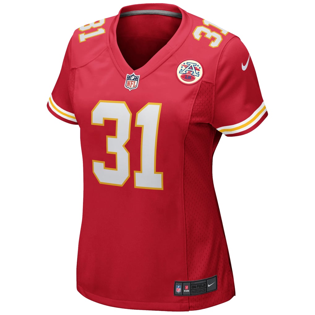 Women's Kansas City Chiefs Priest Holmes Nike Red Game Retired Player Jersey - Image 3