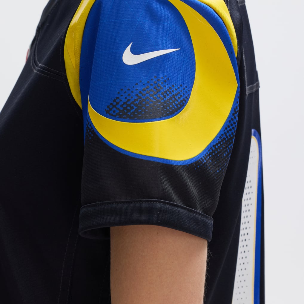 Women's Los Angeles Rams Puka Nacua Nike Dark Blue Rivalries Collection Game Jersey - Image 11