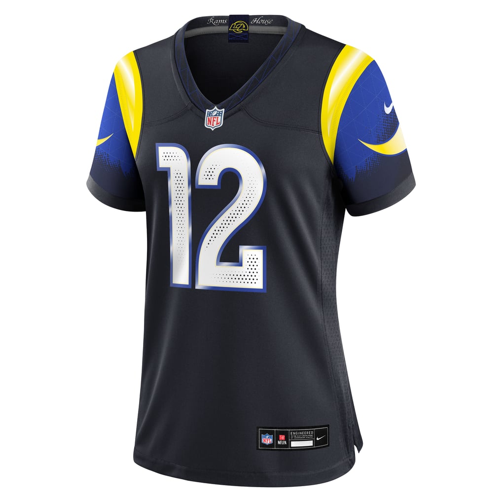 Women's Los Angeles Rams Puka Nacua Nike Dark Blue Rivalries Collection Game Jersey - Image 3